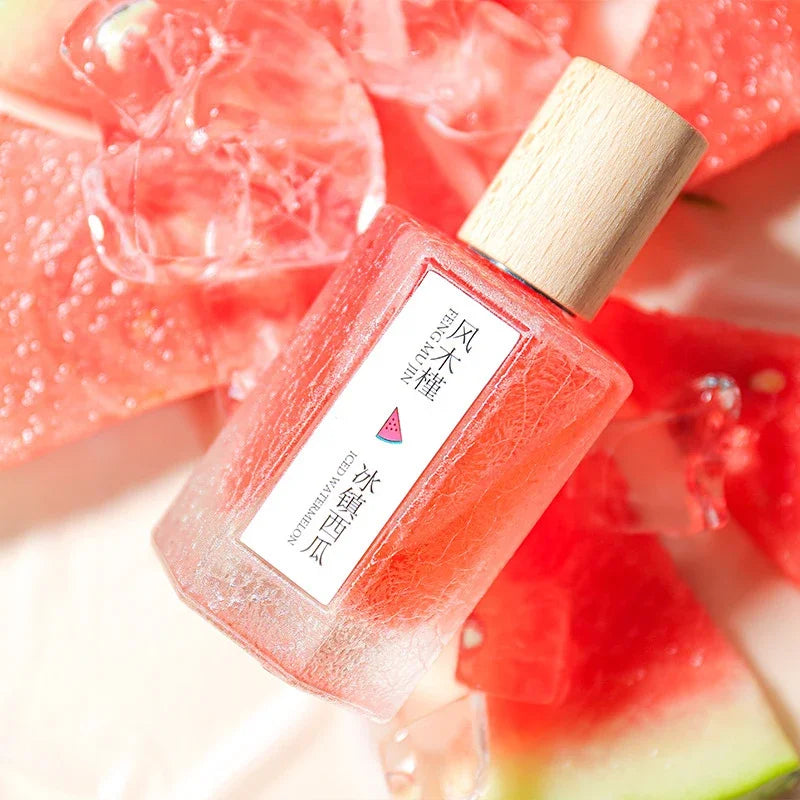 Fruit Series Natural Perfume Sweet Watermelon Peach Eau De Toilette Fresh Lasting Fragrance Charming Refreshing Scent Body Spray