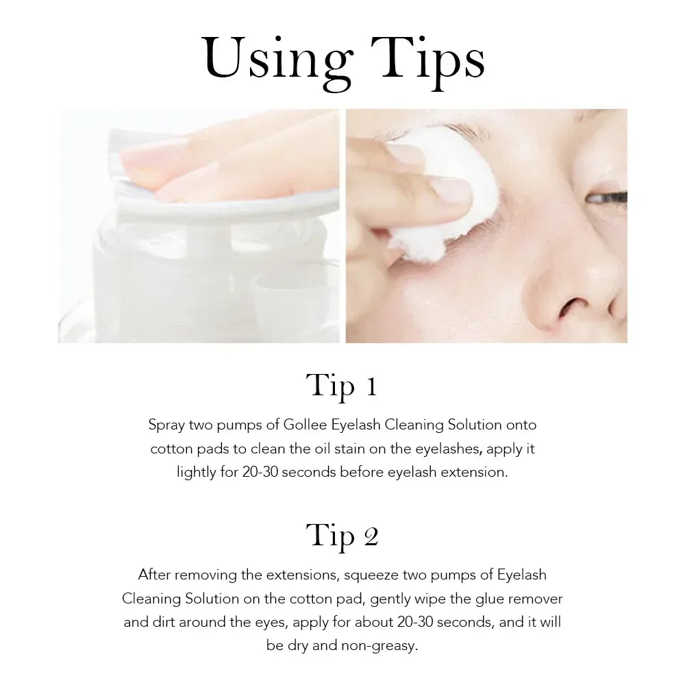 Gollee 0.5s Fast Dry Latex-free Lash Glue No Irritation Bonder Lash Extension Glue 15ml Bonder and Primer Clean Lash Supplies