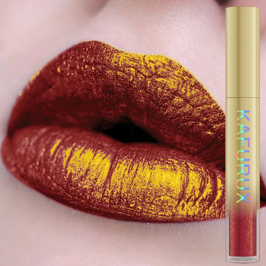 14 Colors Sparkling Shine Lip Glaze Glitter Metallic Long Lasting Lip Gloss Waterproof Liquid Lipstick Makeup Lip Oil Gifts