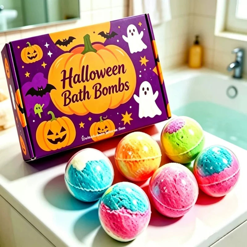 12pcs 60g Kids Bath Spa Fizzies with Hidden Toy Bubble Ball Safe Bath Toy for Children Daily Bathing