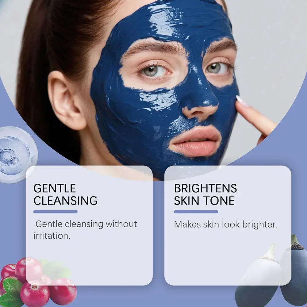 Cleansing And Brightening Mask Powder Gentle Cleansing Skin Smooth Daily Moisturizing Care Powder Mask 30g E3R1