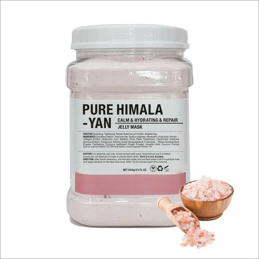 650g Gold Jelly Mask Powder Vampire DIY Plant Powder Masks Peel Off Vitamin C Hyaluronic Acid Facial Skin Care Rose Mud Mask