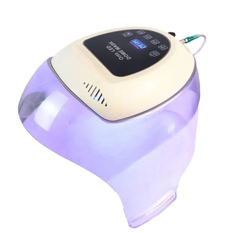 Korea O2toderm Oxygen Facial Machine Oxygen Skin Rejuvenation Spray Gun Anti Aging Oxygen LED Dome Therapy Beauty Machine