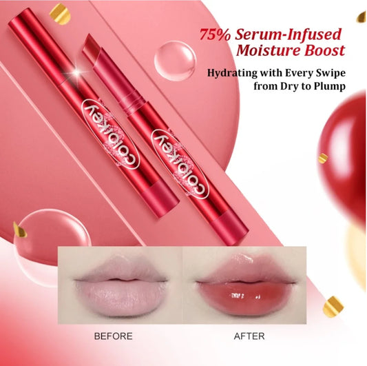 Colorkey 「Lucky Snake Series」 Dewy Shine Lip Glaze Hydrating Glossy Plump Lips High-Shine Lip Makeup 2.7g Lip Beauty Makeup