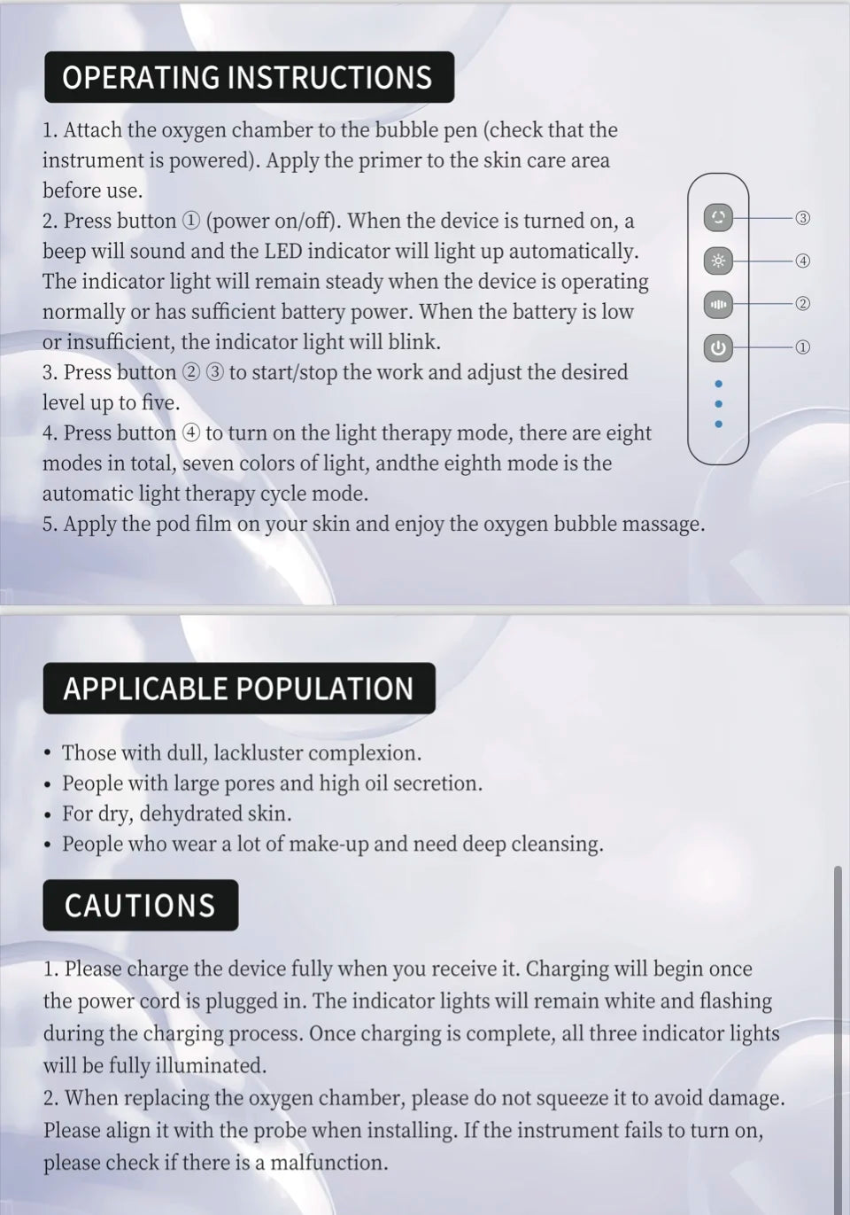 Oxygen Bubble Pen CO2 Oxygen Portable Facial Machine CO2 Gel Facial Skin Care Device Facial SPA CO2 Bubble Oxygen Beauty Machine