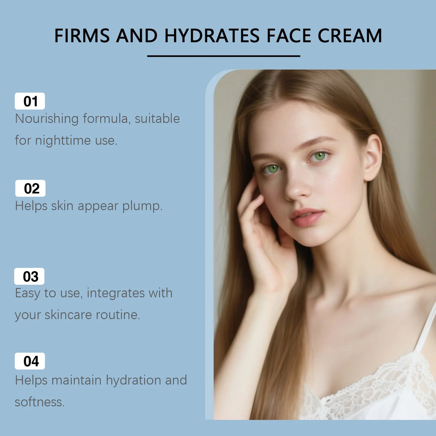 4 % Ghk-Cu Copper Peptide Cream Copper Peptide Face Cream Boost Elasticity Strengthen Skin Barrier Nourishing Firming Skin Care