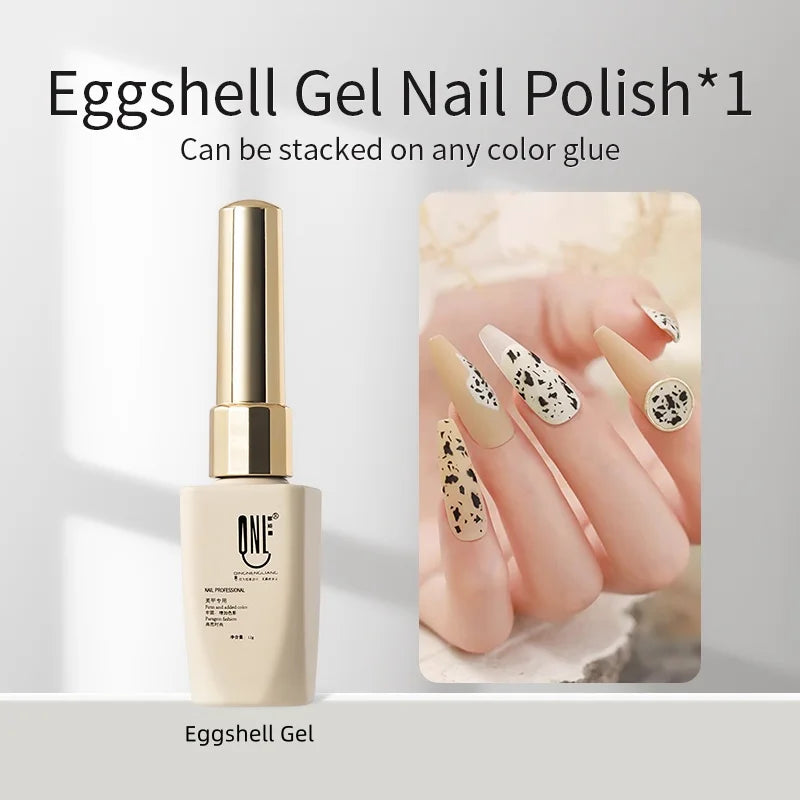 RSNAIL Glitter Snowflake Gel Nail Polish Snow Sequins Gel Soak Off Semi Permanent Nail Art Design Varnish Manicure Christmas 12g