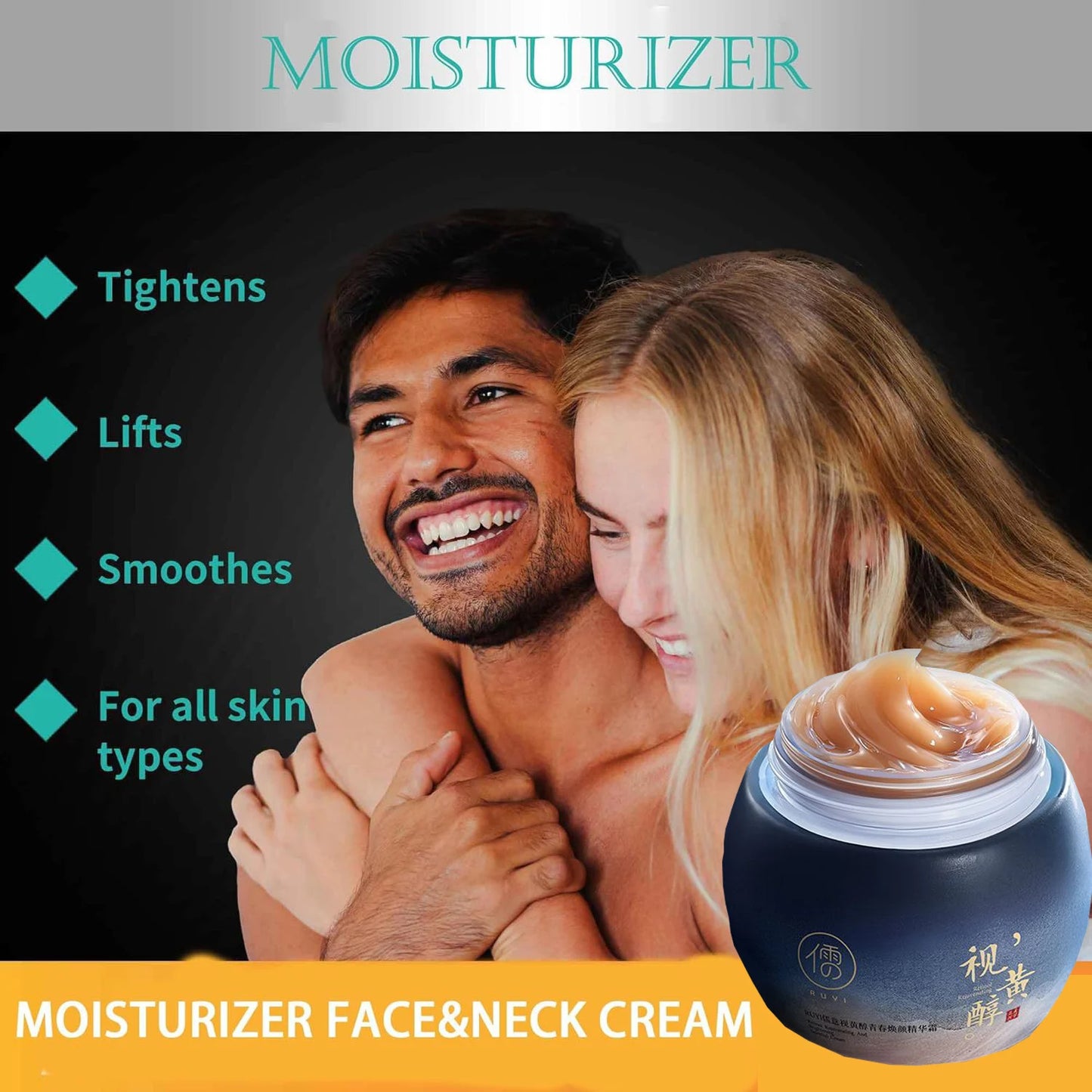 100g Retinol Anti Aging Face Cream Moisturizing Wrinkle Remover Collagen Hyaluronic Acid Creams Skin Care Cosmetic Day and Night