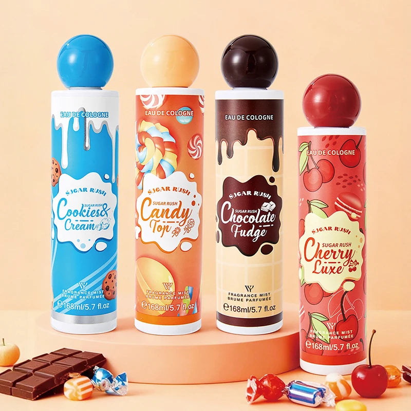 Delicious Sweet Perfume For Men & Women, Berry Chocolate Cream Scent, Irresistible Dessert-like Fragrance 168ml