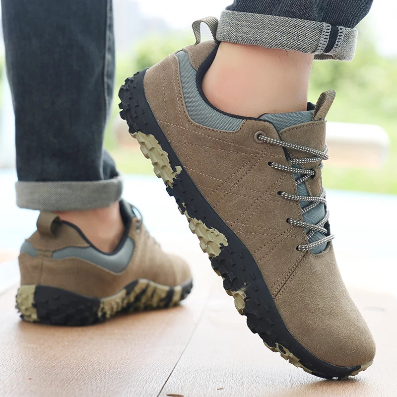 Large Size Shoes 37 48 Wide Palm Anti Slip Outdoor Hiking Shoes 2026 New Men's Running Shoes, Fashionable Sports Running Shoes