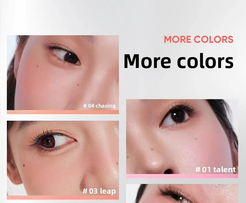 Judydoll Natural Flushed Liquid Blush - Brightening Glow Cheek Tint for Radiant Blurring Effect