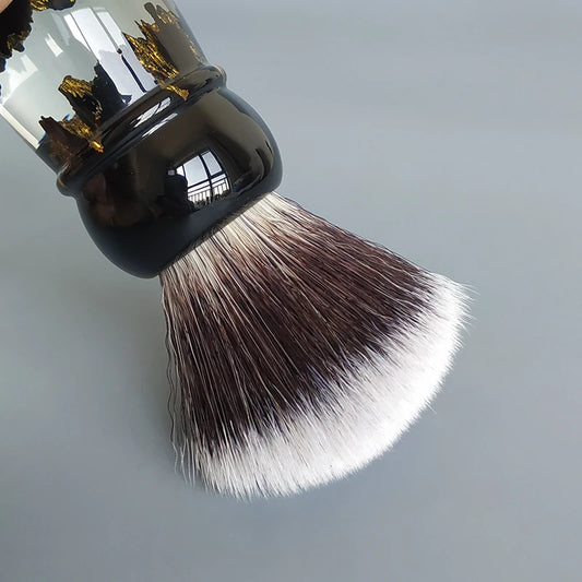 Dscosmetic Silent Hill G7 Synthetic Hair Fan Shaving Brush for Man Wet Shaving