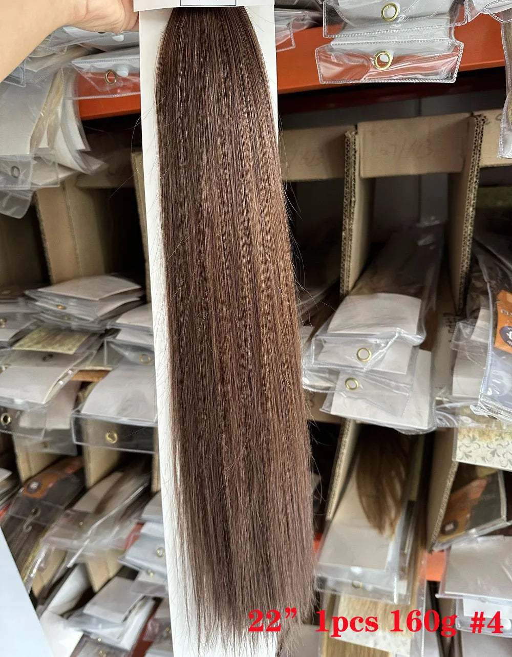 ZZHAIR 100% Human Remy Hair Extensions 2pcs Set 16"-28" 100g-200g  Clips-in Two Pieces Natural Straight 1x20cm 1x15cm