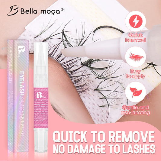 10PCS Eyelash Glue Remover 5g Lashes Glue Remover Eyelash Extension Glue Remover No Irritating Quick Unloading Adhesive Makeup