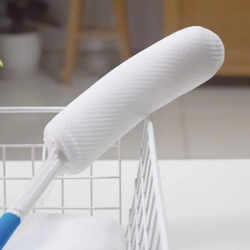 [TG813]1 Pcs Bath Soft Back Scrubber Brush Bath Shower Scrubbing Mesh Brush With Handle Exfoliating Scrub Massager Bath Supplies