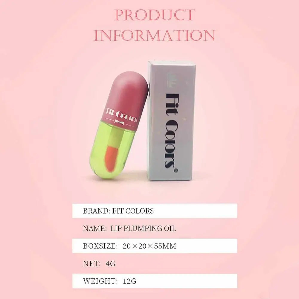 Plumping Lip Oil Moisturizing Instant Volume Lip Plumping Essence Reduce Lip Fine Line Volumising Lipstick Lip Sexy Beauty
