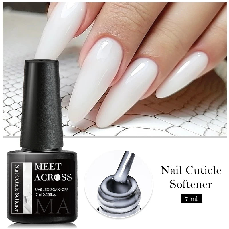 7ml Nail Cuticle Softener Remover Softener Exfoliator Cuticle Oil Nail Treatment Manicure Soften Dead Skin Nourishing Nails Care