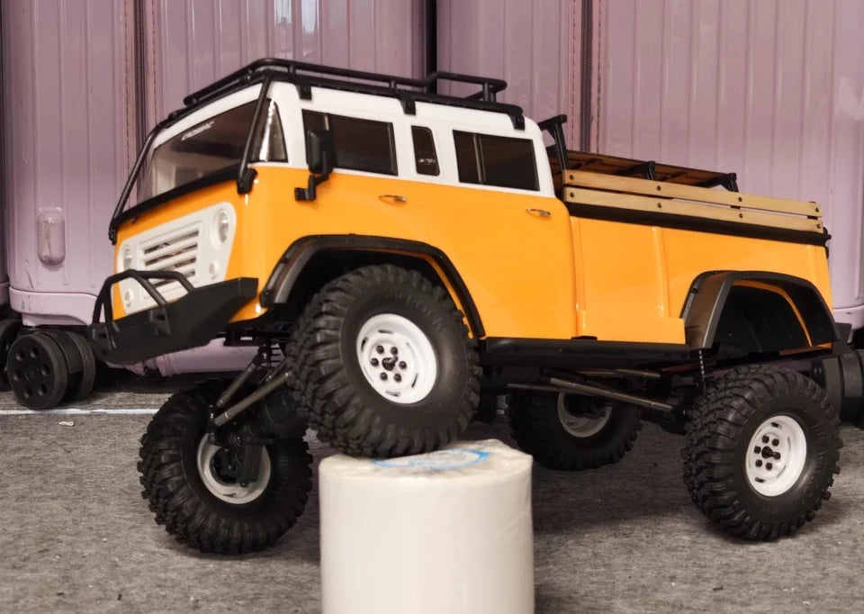 CROSSRC EMO JT4 RTR Simulation Climbing Truck Four-Wheel Drive Off-Road Rc Remote Control Electric Model Car Ocean Blue