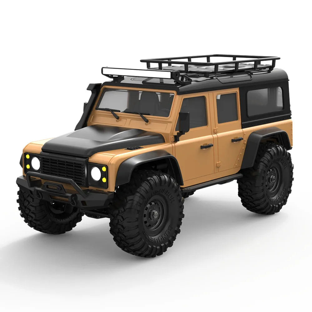 1:16 4WD Rc Car Full Scale Simulation 2.4G Off-Road Remote Control Cars With LED Trucks Race Cars Model Toys For Kids Adult Gift