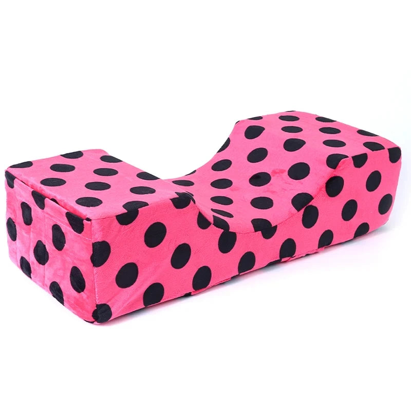 Grafted Eyelash Pillow Neck Support Grafting Lashes Memory Foam Cushion Eyelash Extension Soft Pillow With Pocket Makeup Salon