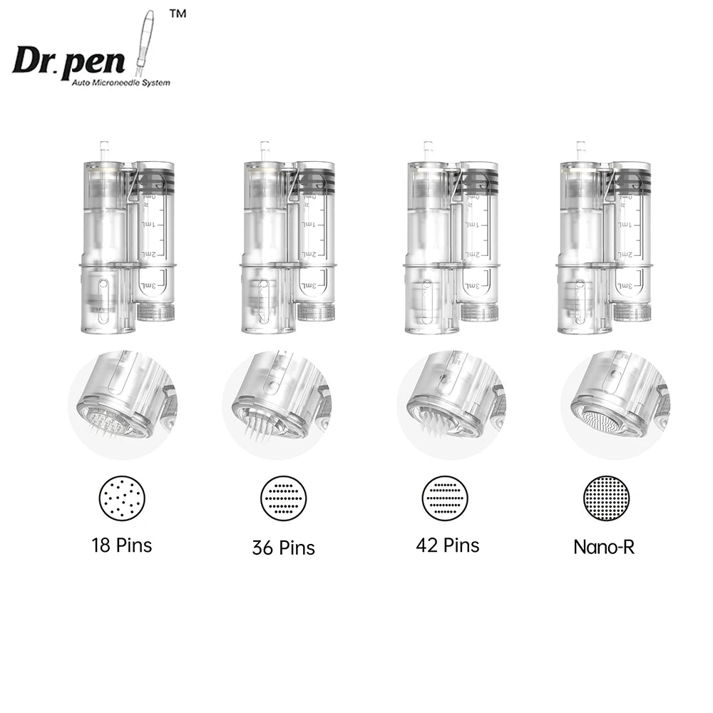 Dr. Pen H6 Derma Pen Advanced Serum Infusion Microneedling Pen with Light Therapy Needle length 0.25 MM