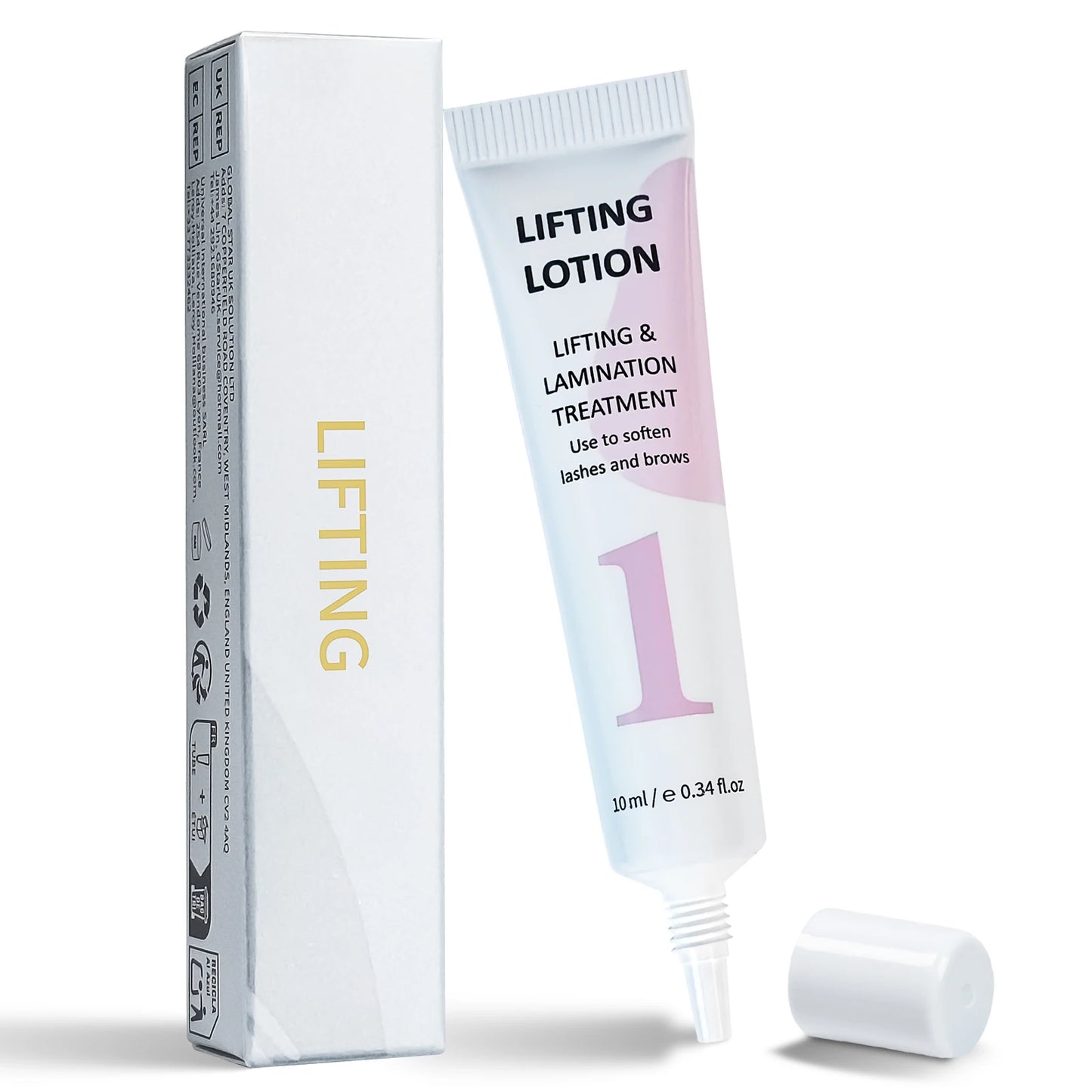 Libeauty 10ml Fix Perming Tube Set Lash Lift Brow Lamination Perm Fixation Setting Lotion Eyelashes Lifting Health Beauty Tools