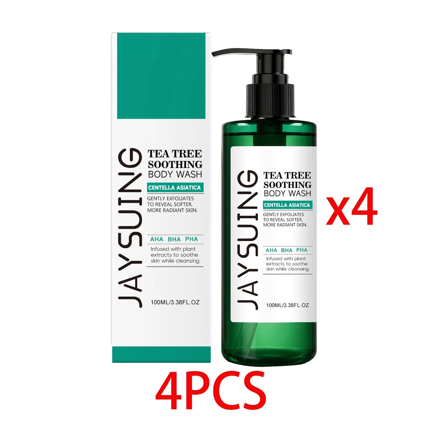 Tea Tree Shower Gel Exfoliating Lasting Aroma Refreshing Control Oil Hydrate Rich Foam Body Wash Soothing Moisturize Bath Lotion