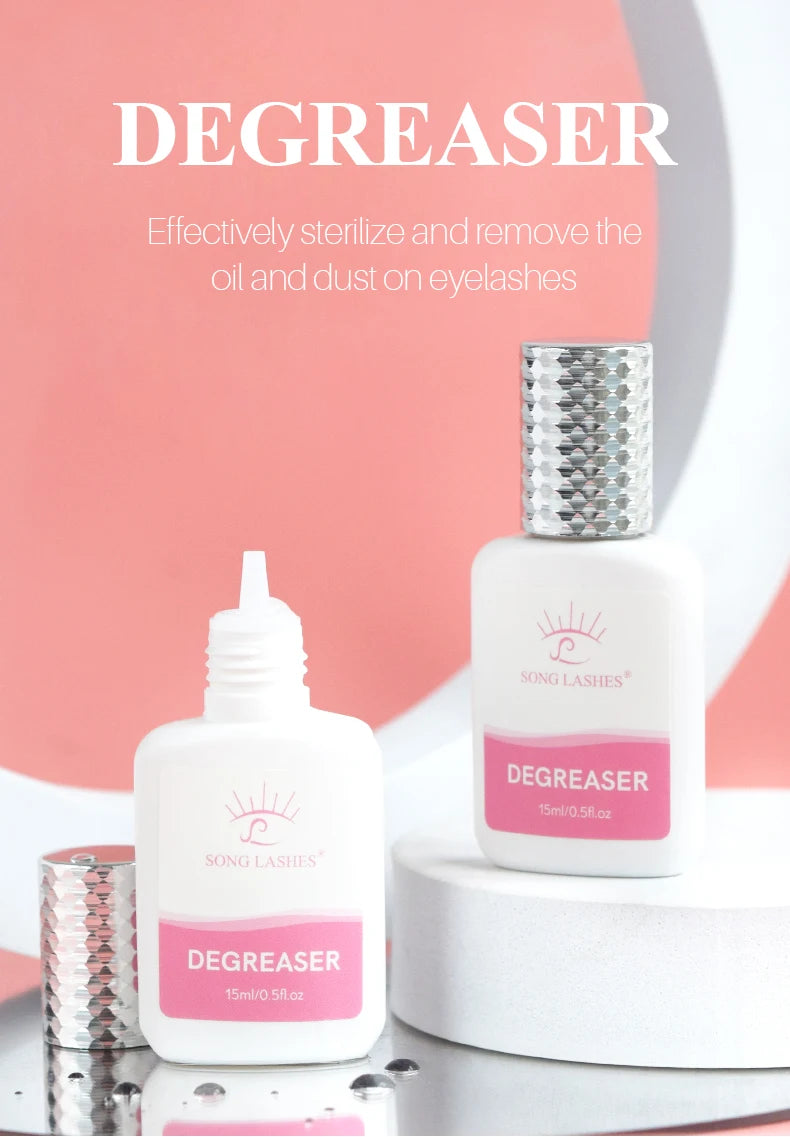 Songlashes Degreaser EffectctivelyStrlie and Remove the Oil and Dust on EyelashesTransparent ColorHigh Quality Professional