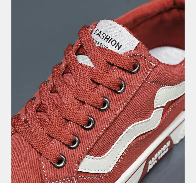 Trendy Men Canvas Shoes Breathable Mens Casual Shoes 2025 New Non-slip Male Sneakers Sport Skateboard Shoes Zapatillas De Hombre