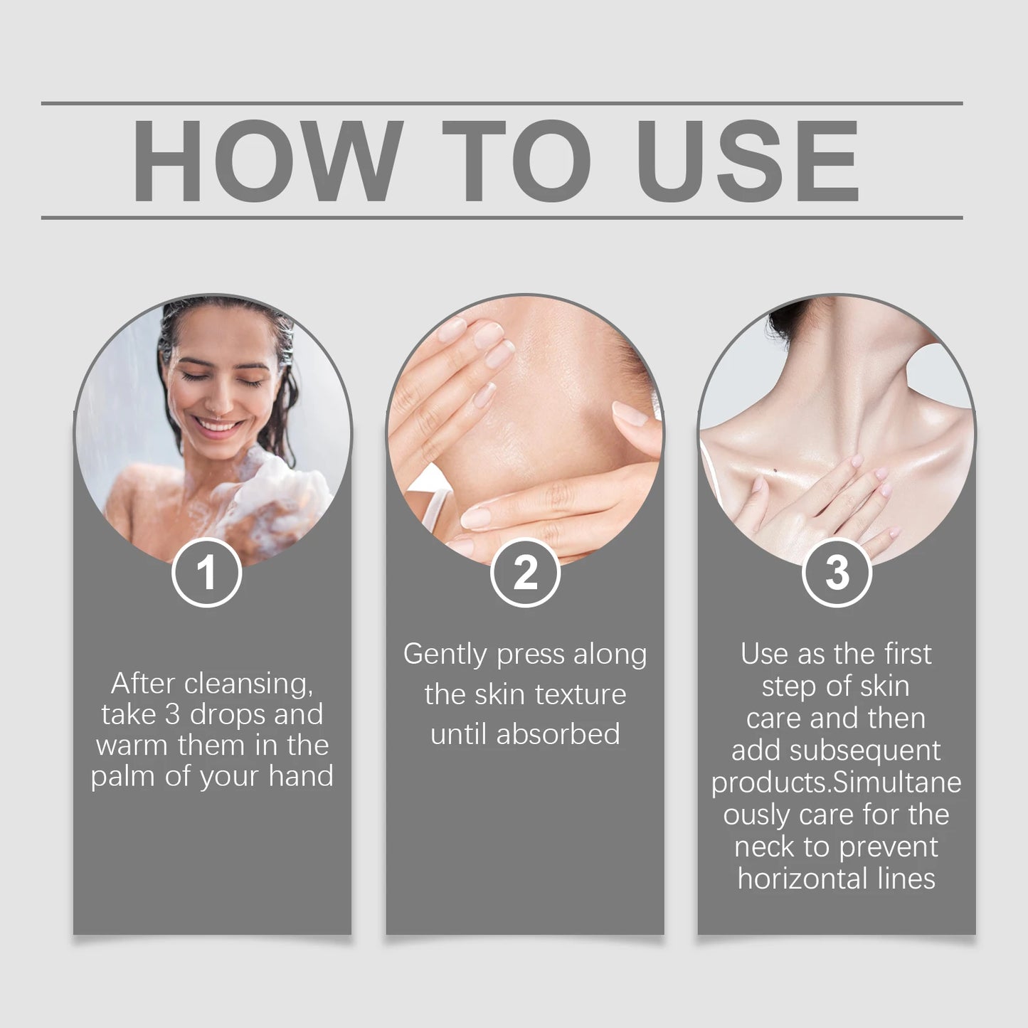 Coenzyme Q10 Face Serum Anti Aging Smooths Neck Wrinkles Fine Lines Energizes Dull Skin Brightening Hydrate Firming Facial Serum