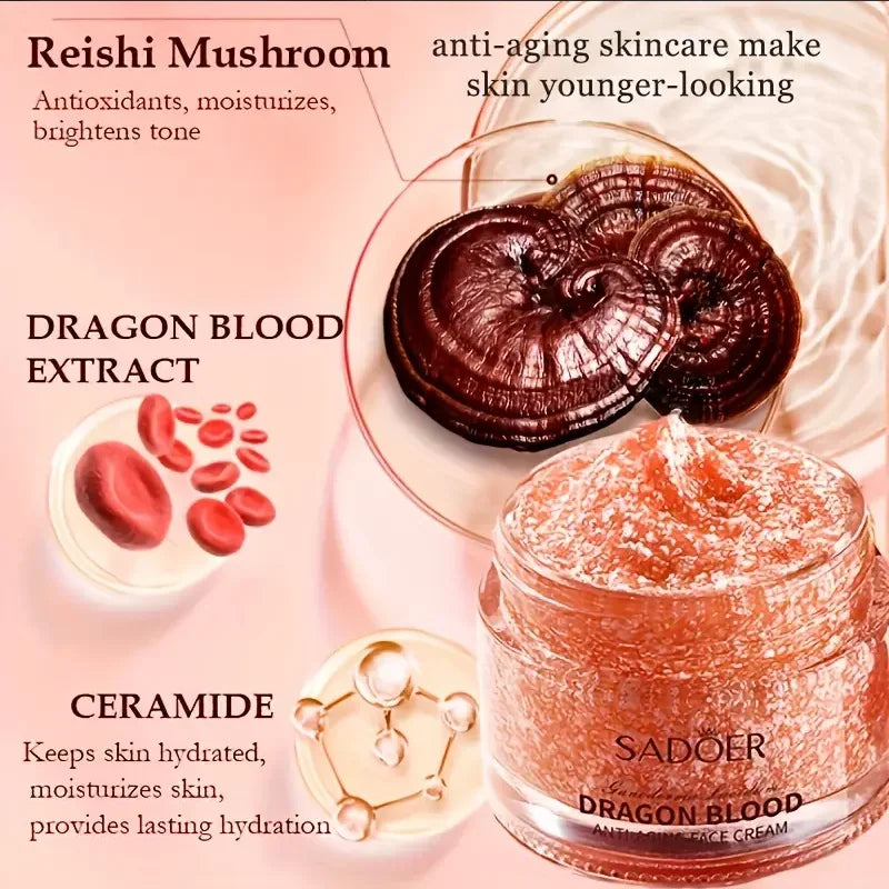 Dragon Blood Face Cream Retinol Placenta Essence Brightening Lifting Firming Korean Cosmetics Skin Care for Women