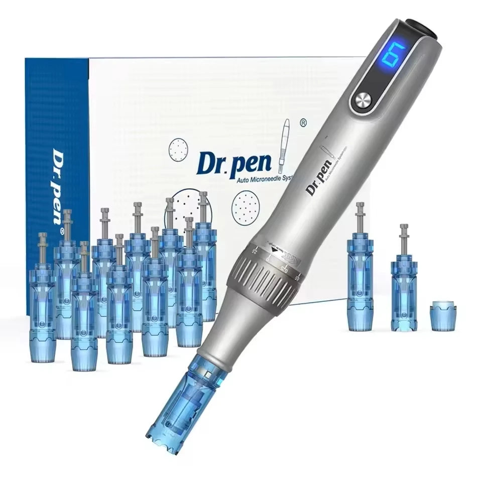 Dr Pen Wireless M8S Kit Professional With Derma Pen 32pcs Cartridges Needle Length 0.25 mm