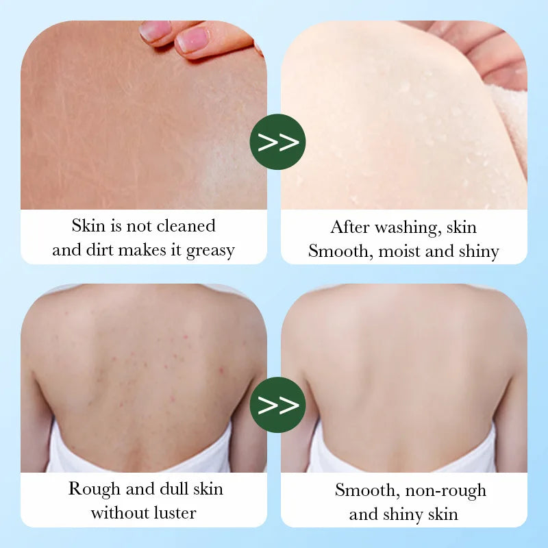 400ml SADOER Lemon Shower Gel Exfoliating Cleansing Fragrance Gentle Body Shower Gel