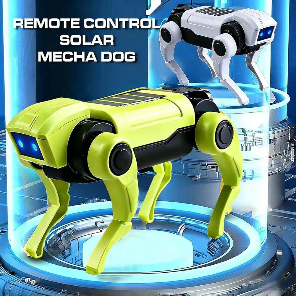Small Electric Robot Dog Toy Mini size Electronic Pets DIY Installation Imitates Animals Children's Educational Toys