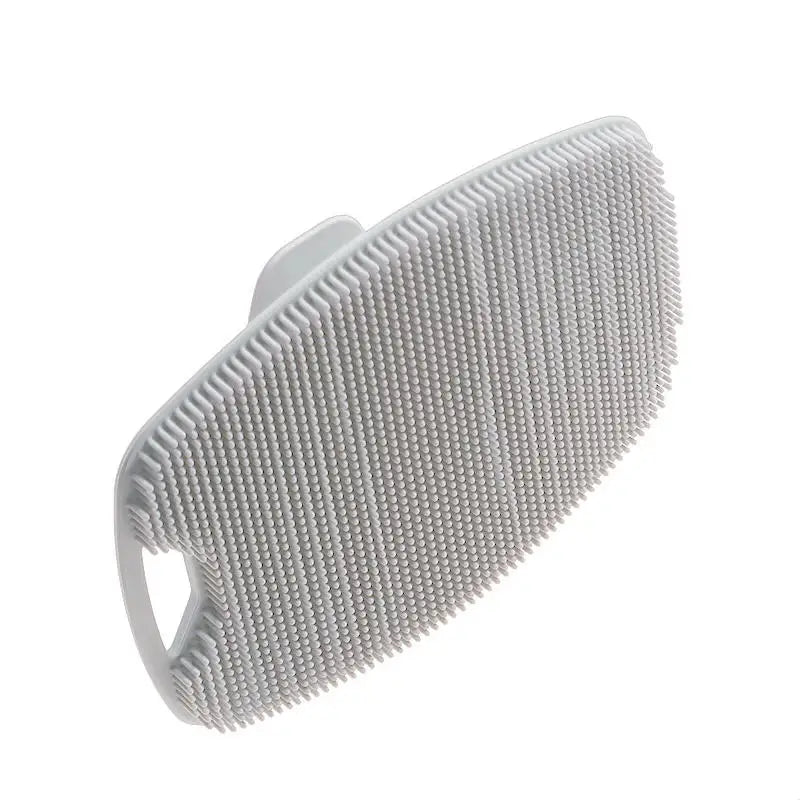 1/5pc Soft Silicone Exfoliating Brush Cleanser Manual Body Cleansing Body Care Scrubber Shower Gentle Massage Bath Brush For Men