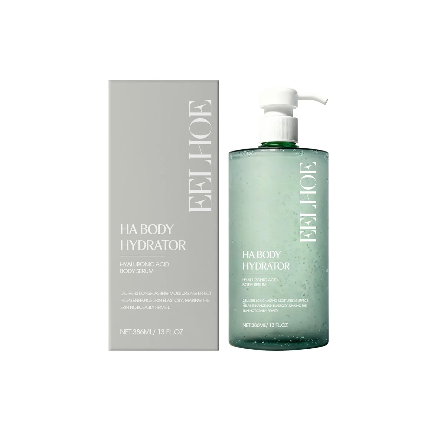 Hyaluronic Acid Body Serum - Moisturizes, Softens Skin, Enhances Elasticity, Smooth, Refreshing, and Hydrating