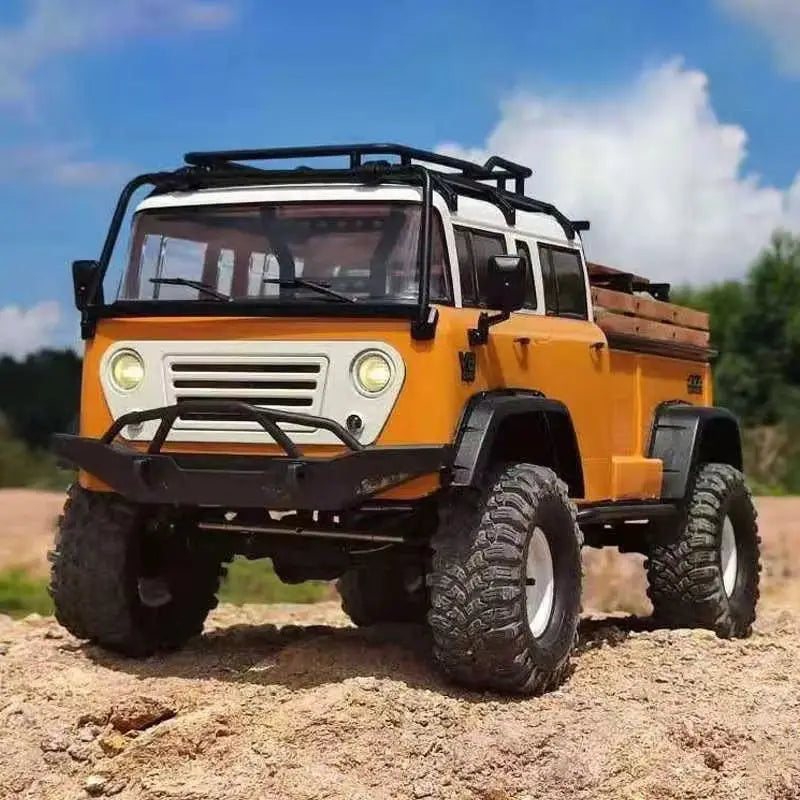 CROSSRC EMO JT4 RTR Simulation Climbing Truck Four-Wheel Drive Off-Road Rc Remote Control Electric Model Car Ocean Blue