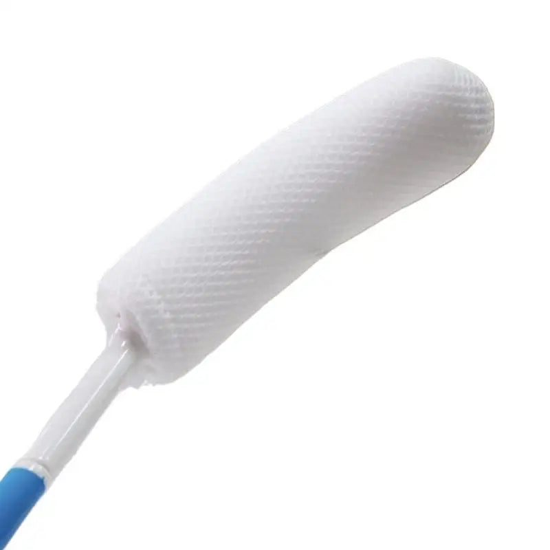 [TG813]1 Pcs Bath Soft Back Scrubber Brush Bath Shower Scrubbing Mesh Brush With Handle Exfoliating Scrub Massager Bath Supplies