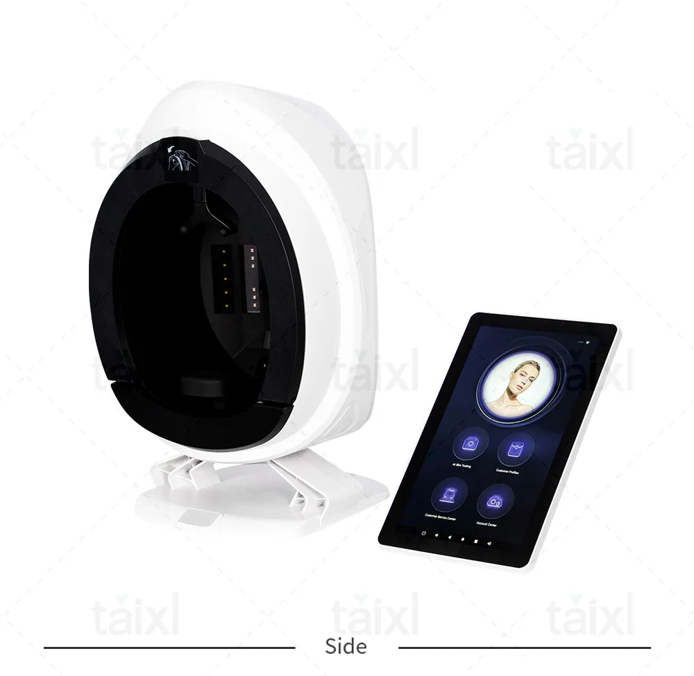 Professional 3D Facial  Camera Scanner UV Skin and Hair Analysis Measuring Machine Digital Facial Scanner Skin Analyzer