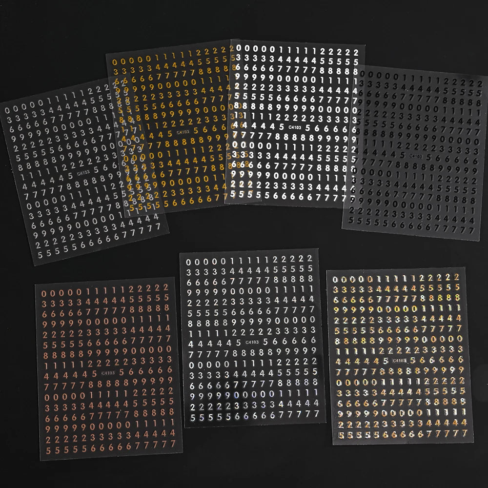 7pcs/Set Bronzing Gold/Silver Nail Art Sticker Sun Stars Moon Design Nail Decals 8*10CM Laser Bohemia Self-Adhesive Slider NLS