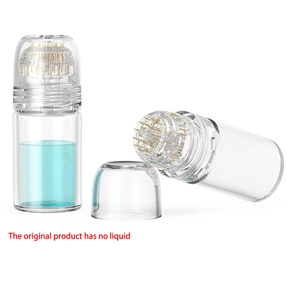 20Pins Derma Stamp Titanium Microneedling 0.25mm Derma Stamp Micro Needle for Personal Face Hair Beard Skin Beauty Care Tools
