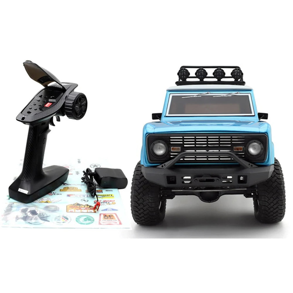 New RGT 1/10 136100V3-FD 4WD Simulation Crawler Cars Rock Buggy RC Remote Control Off-road Vehicle  Kids Adult Toy Car Gifts