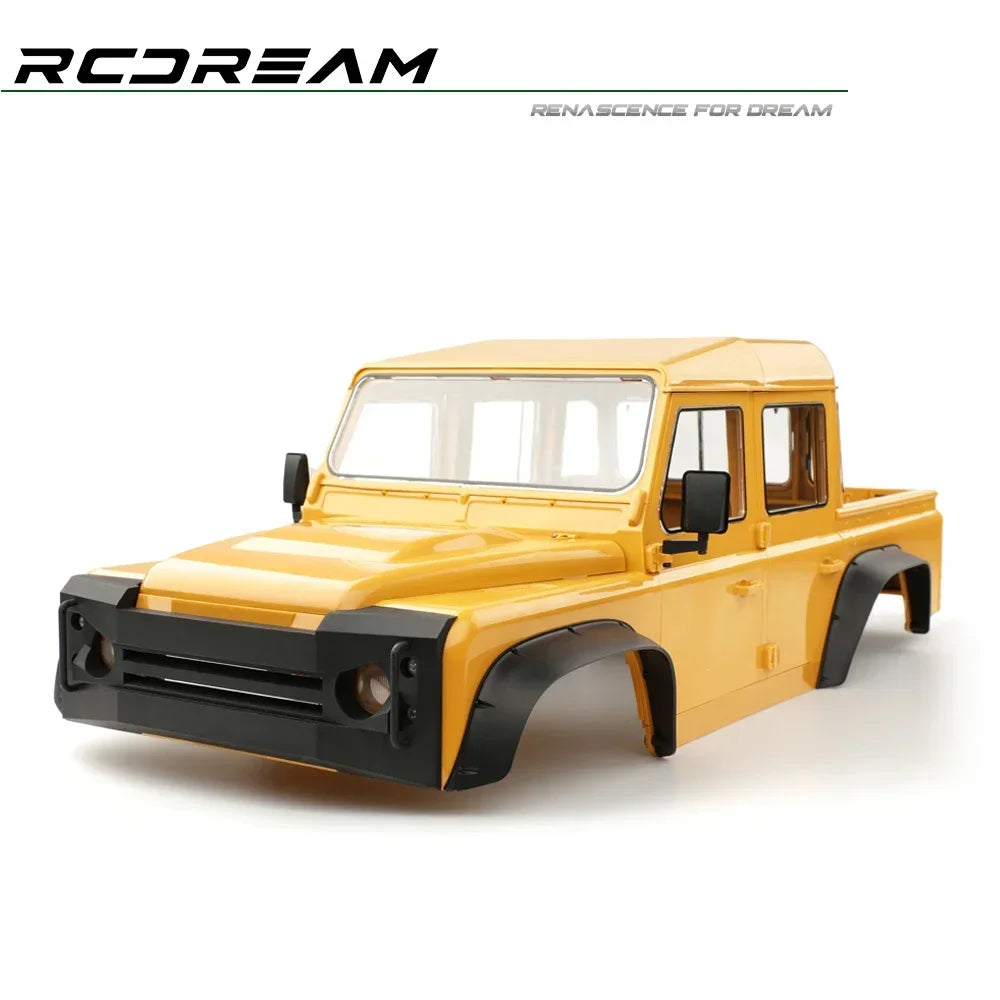 RCDream RD110 Pickup 313mm Hard Body Car shell DIY Version For 1/10 Axial SCX10 III SCX10 II 313mm Scale Crawler DIY Upgrade