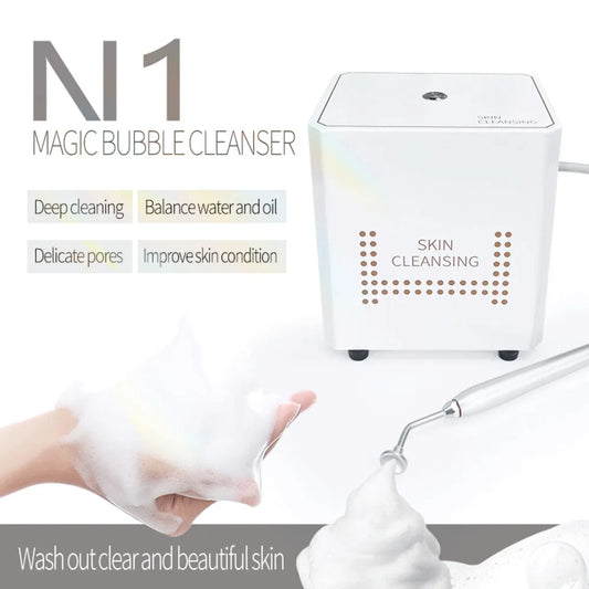 Hydra Bubble Skin Beauty Oxygen Facial Cleaning Ultrasonic Skin Scrubber Deep Face Cleaning Super Bubble Hydro Machine