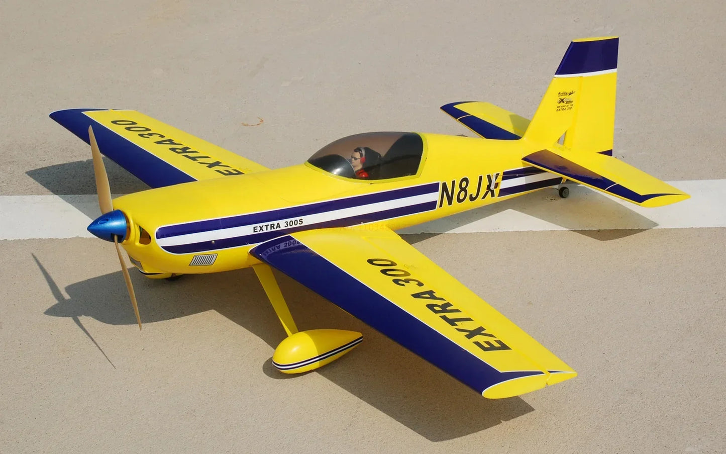 Haokai Aircraft Model Wingspan 1200mm Third-generation Extra300h RC stunt 3D aircraft model 30E hollow wing V3 Foam Adult toys