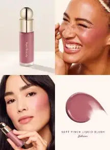 Rare Beauty Soft Pinch Liquid Blush Silky And Glides On Smoothly Long Lasting Plump Makeup Hope Love Virtue Happy Wonder Worth