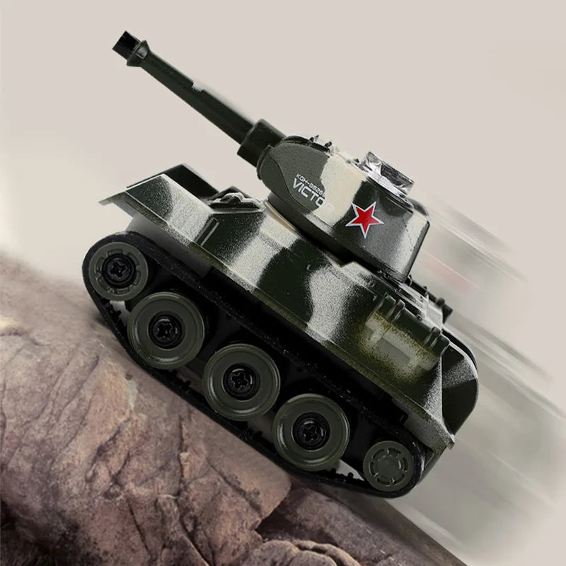 Mini RC Tank Model ImitateRemote Radio Remote Control Tank Electronic Boys Toys Children Christmas Gifts