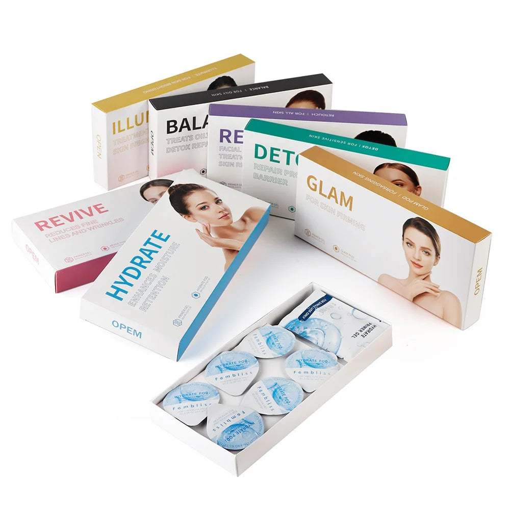 CO2 Pod Kit For Bubble Pen Bubble Aqua Facial Beauty Machine Face Cleaning SPA CO2 Capsule Gel Serum Pods Face Clean Skin Care