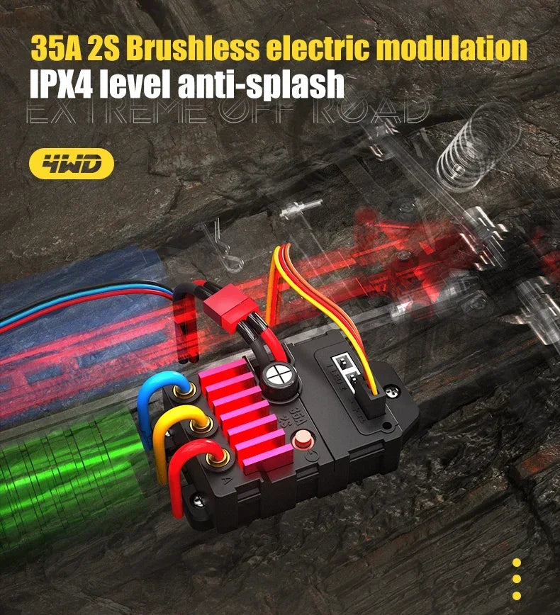 JJRC Q130 Rc Drift Car 4WD Cars  Off Road Buggy Remote Control 70km/h High Speed vehicle Racing Machine Children Toys gifts