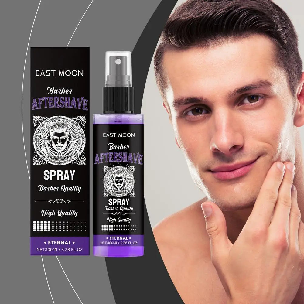 Deep Moisturizing Aftershave Spray 100ml Efficient Hydration Repair Soothe Beard Reduce Redness Swelling Non Greasy Soft